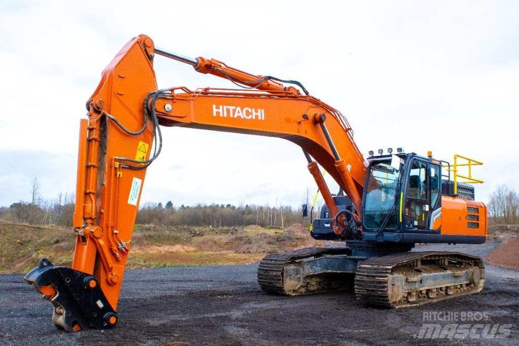 Hitachi ZX350LC Beltegraver