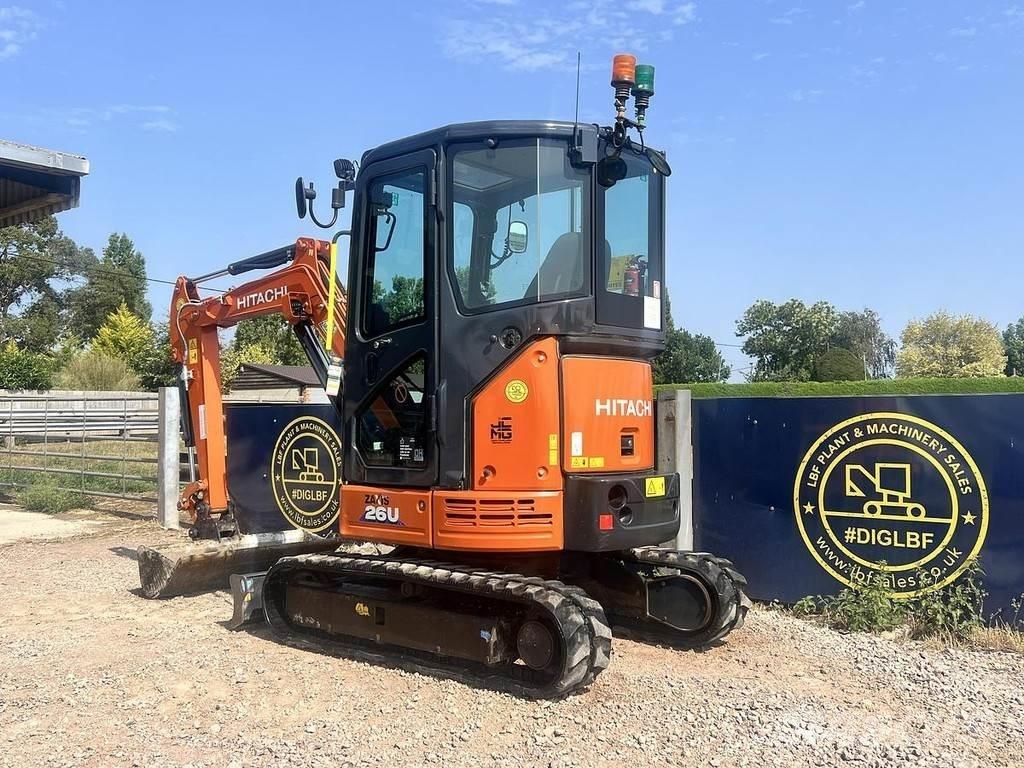 Hitachi ZX26U Spesialtilpassede gravemaskiner