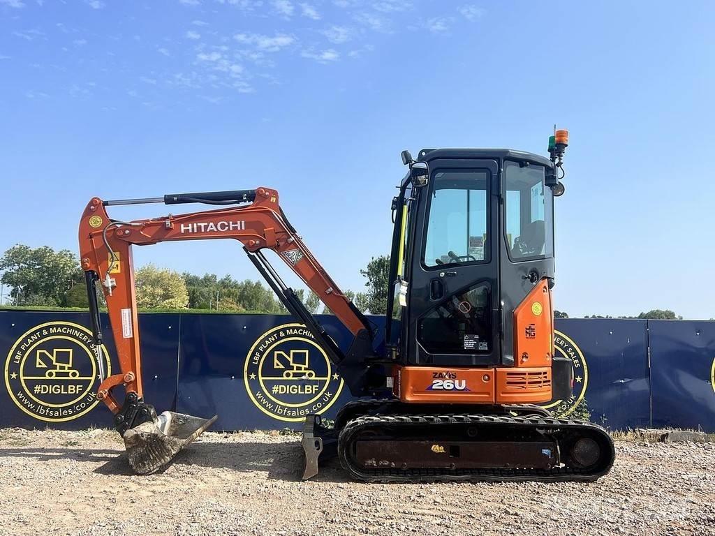 Hitachi ZX26U Spesialtilpassede gravemaskiner