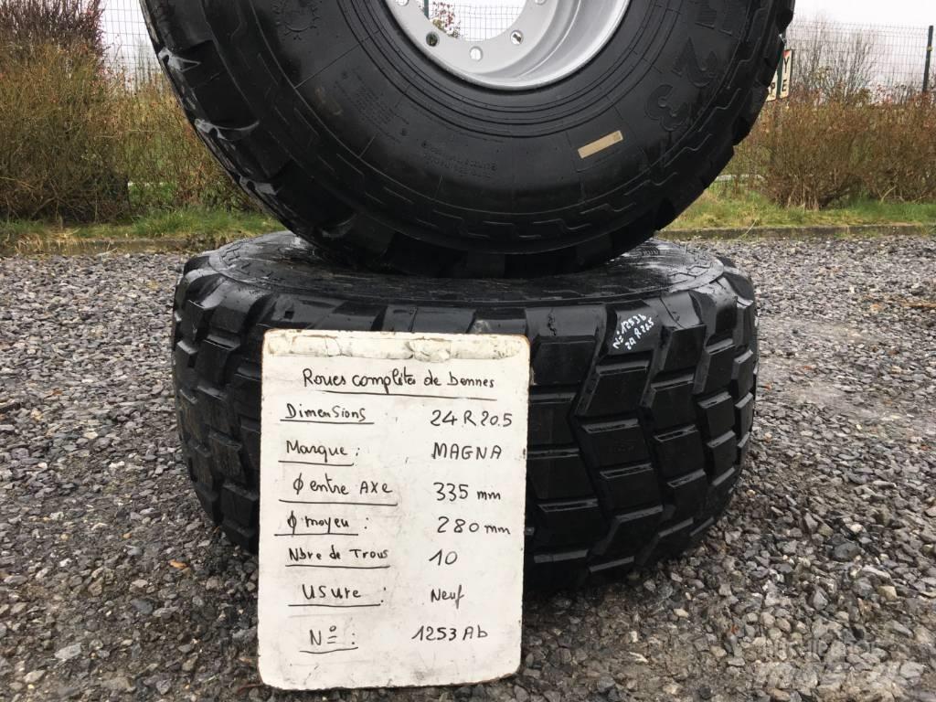  MAGNA TYRES 24R20.5 Dekk, hjul og felger