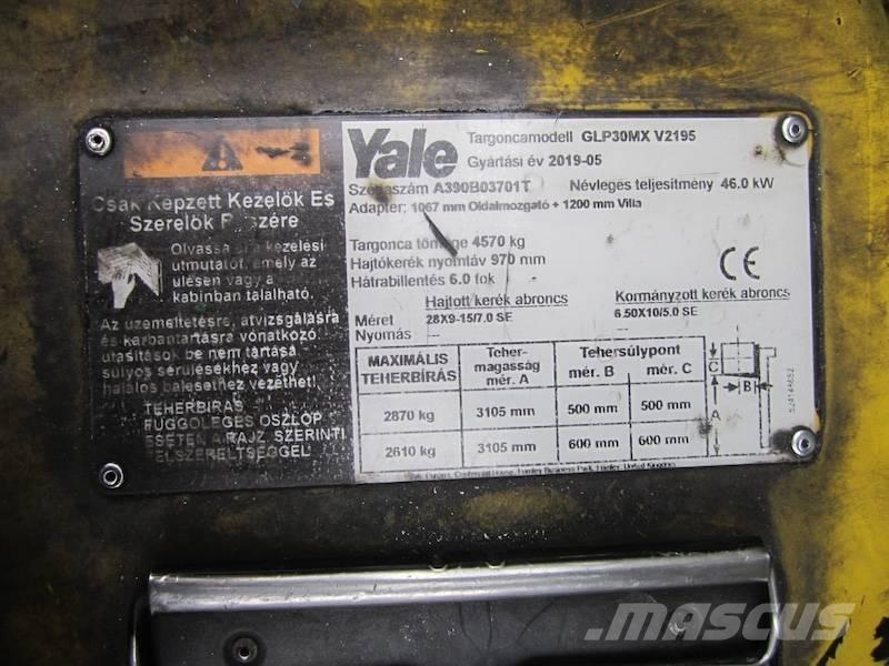 Yale GLP30MX Propan trucker