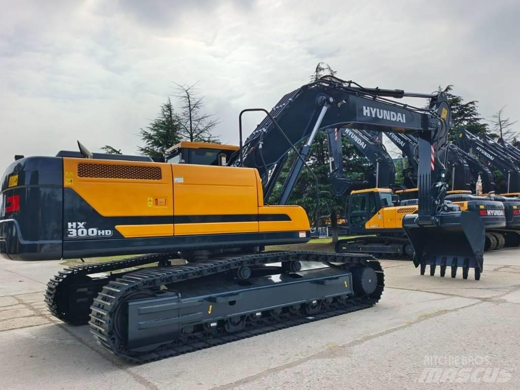 Hyundi HX300 Beltegraver