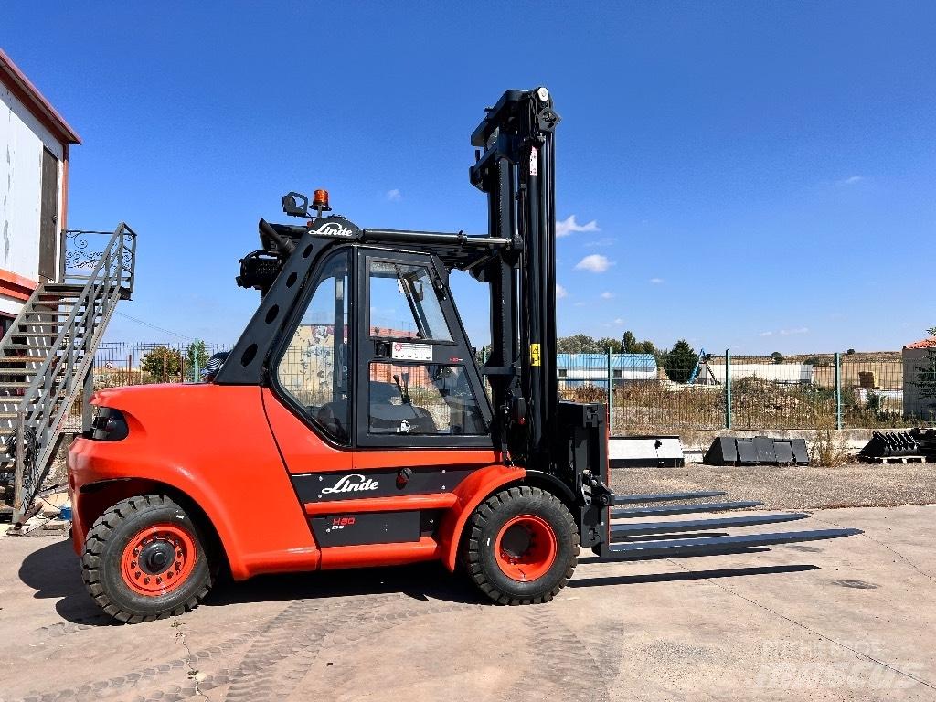 Linde H 80 Diesel Trucker