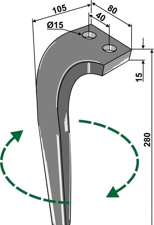 Rabe KE-tines Chassis og understell