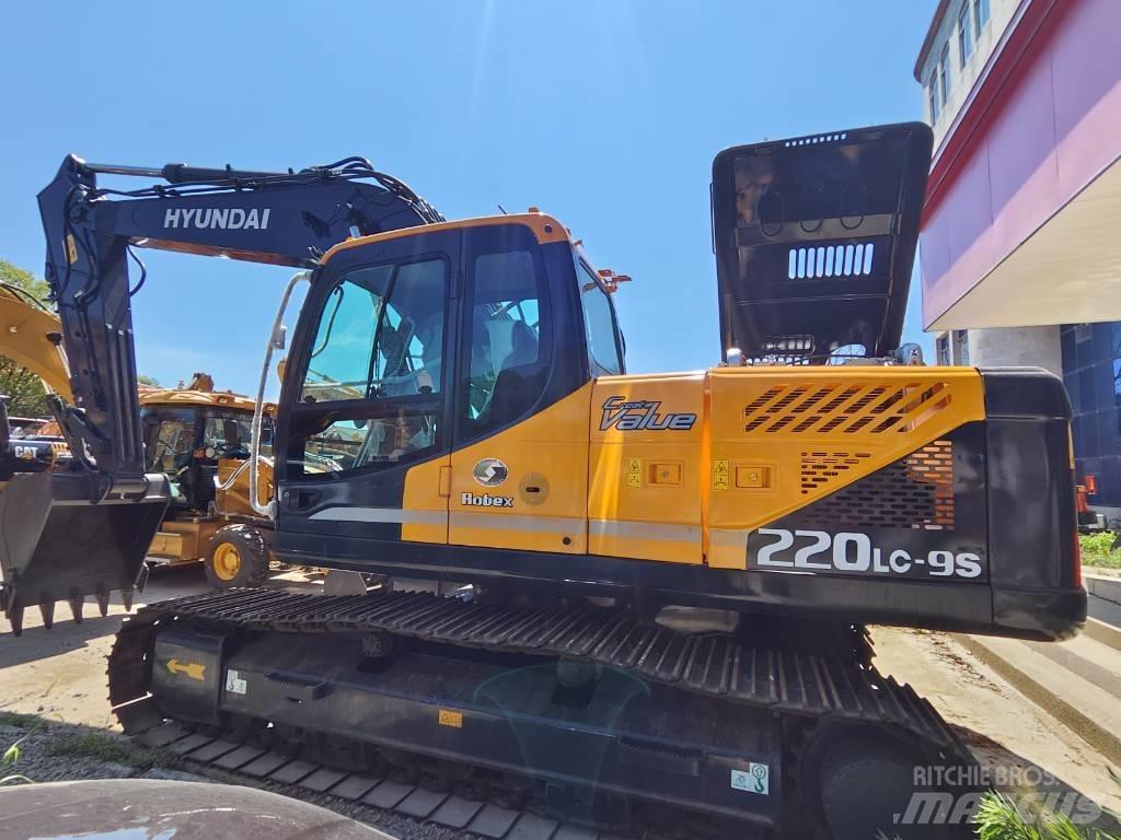 Hyundai Robex 220 LC Beltegraver