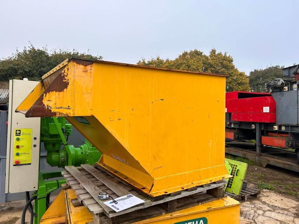 Untha RS50 Feed Hood Deler til avfallsknusere