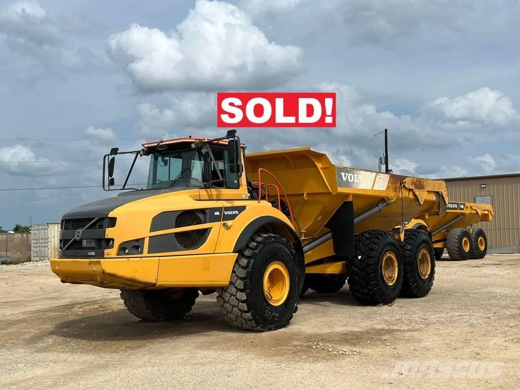 Volvo A40G Rammestyrte Dumpere