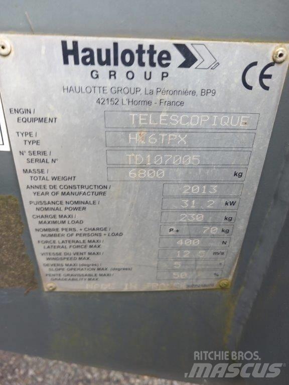 Haulotte H 16 TPX Teleskop bomlifter