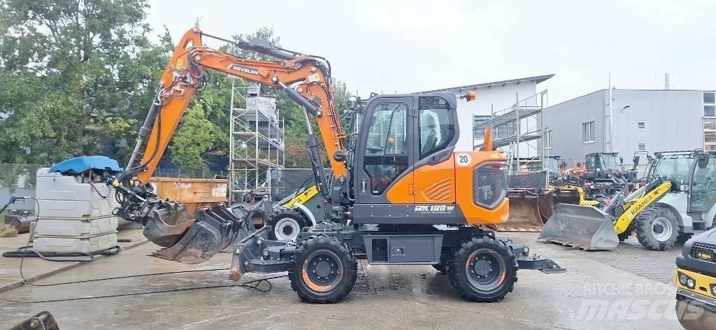 Doosan DX 100 W-7 Hjulgravere