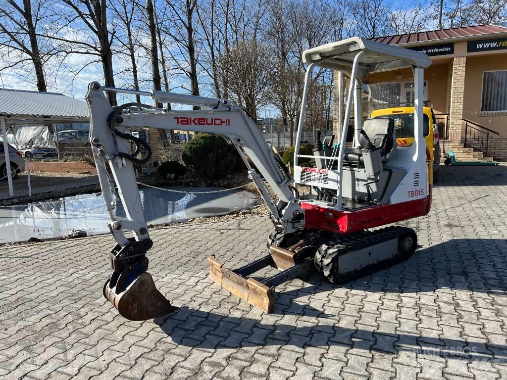 Takeuchi TB015 Minigravere <7t