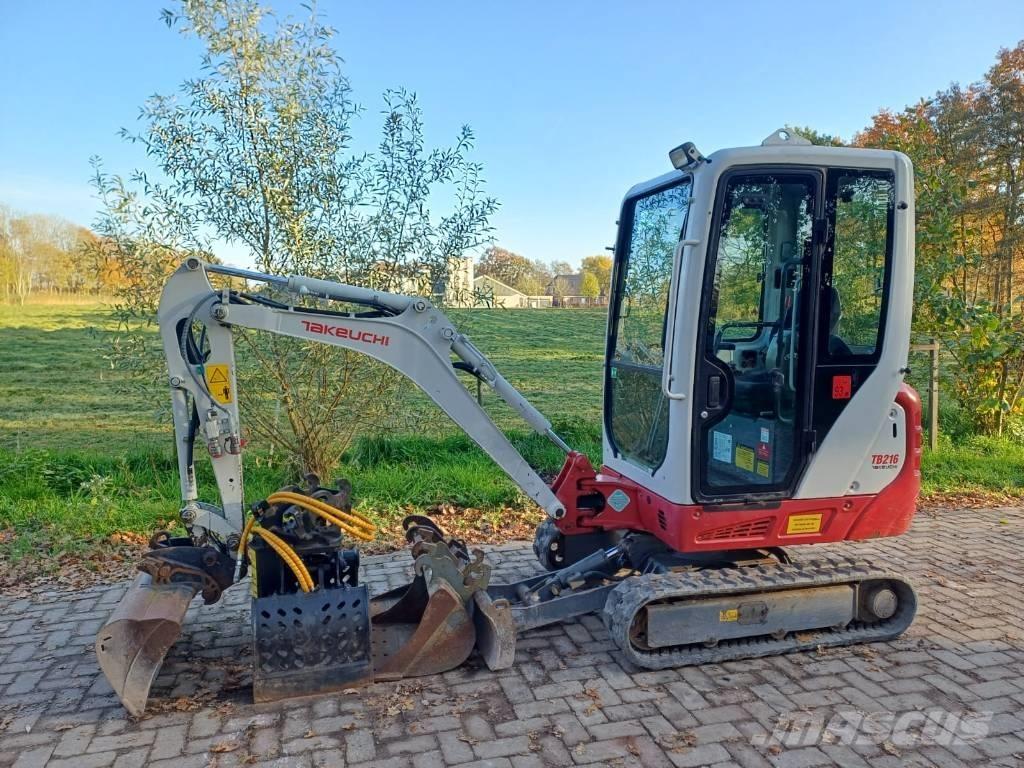 Takeuchi TB 216 Minigravere <7t
