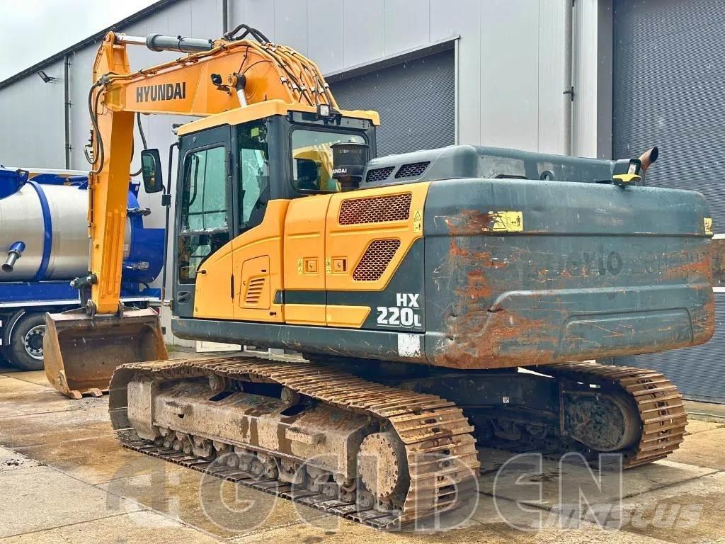 Hyundai HX220L Beltegraver