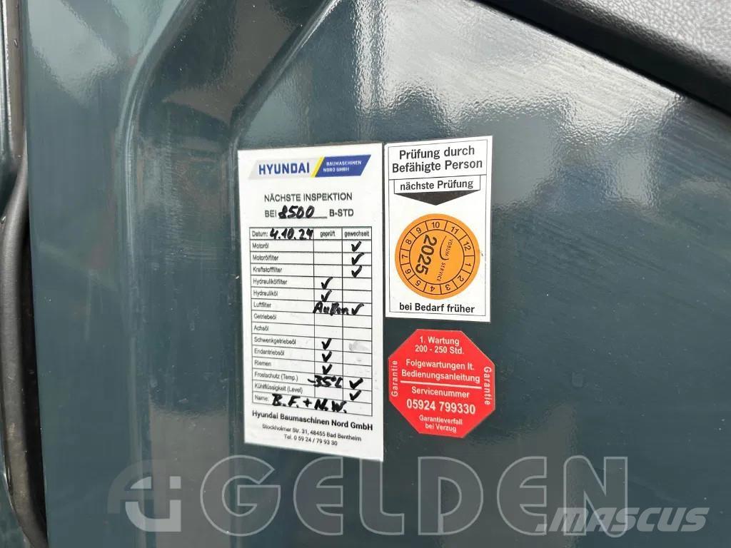 Hyundai HX220L Beltegraver