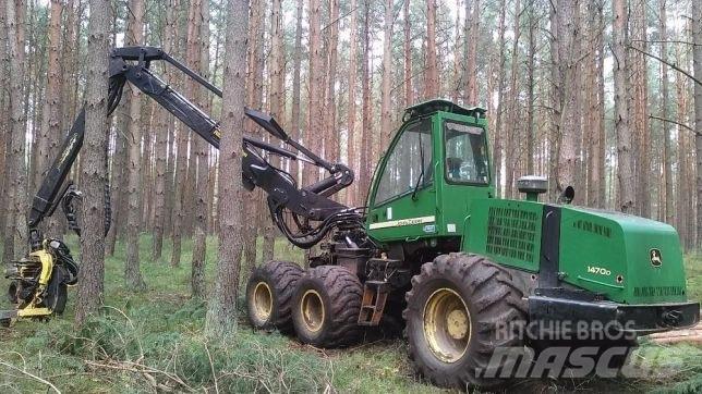 John Deere 1470D Hogstmaskiner