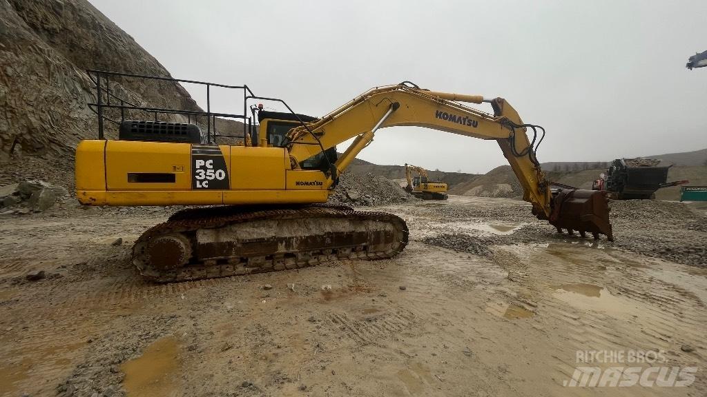 Komatsu PC 350 LC Beltegraver