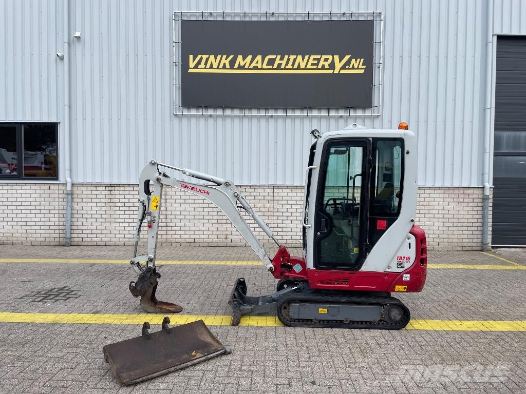 Takeuchi TB 216 Minigravere <7t