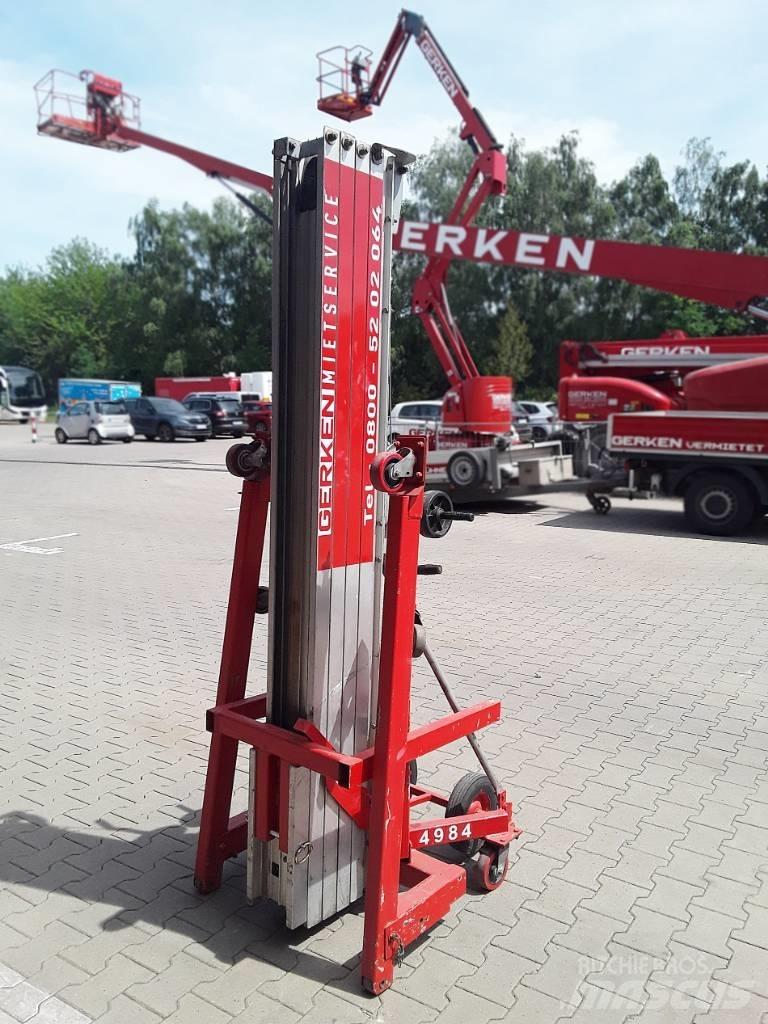 Genie SLC 24 Stillas, vinsjer og vareheiser