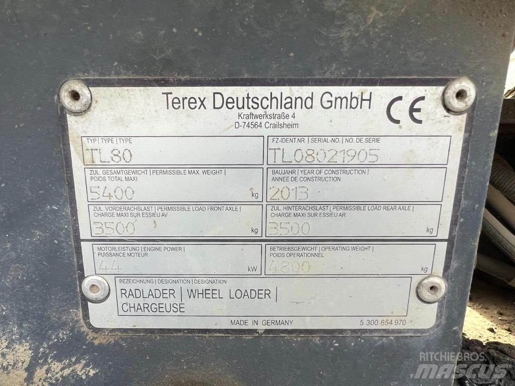 Terex TL 80 Hjullastere
