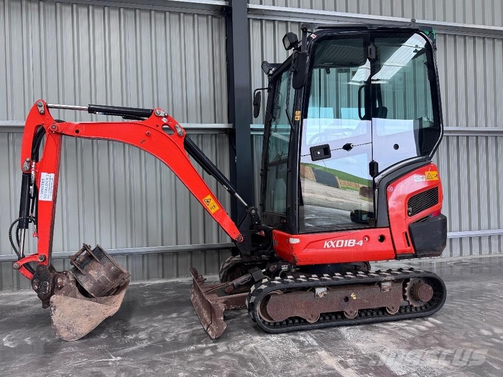 Kubota KX 018-4 Minigravere <7t