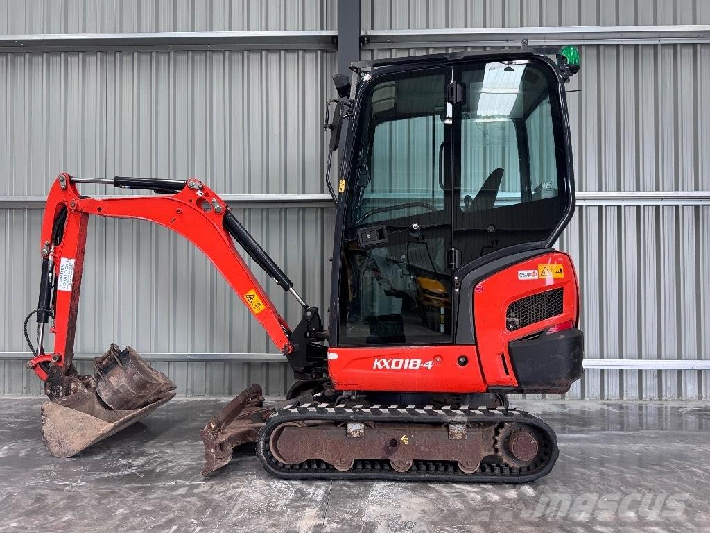 Kubota KX 018-4 Minigravere <7t