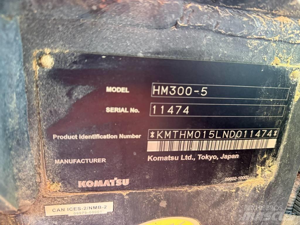 Komatsu HM300-5 Rammestyrte Dumpere