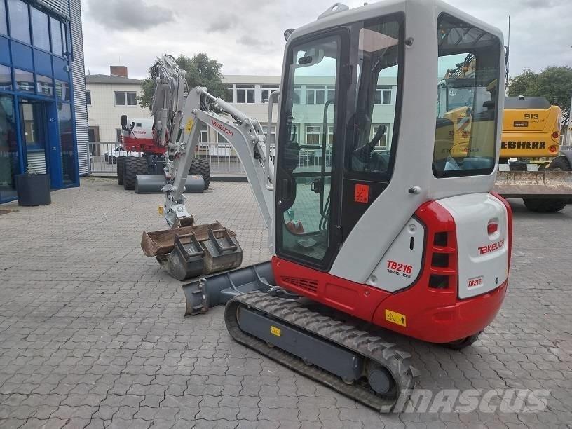 Takeuchi TB 216 A Minigravere <7t