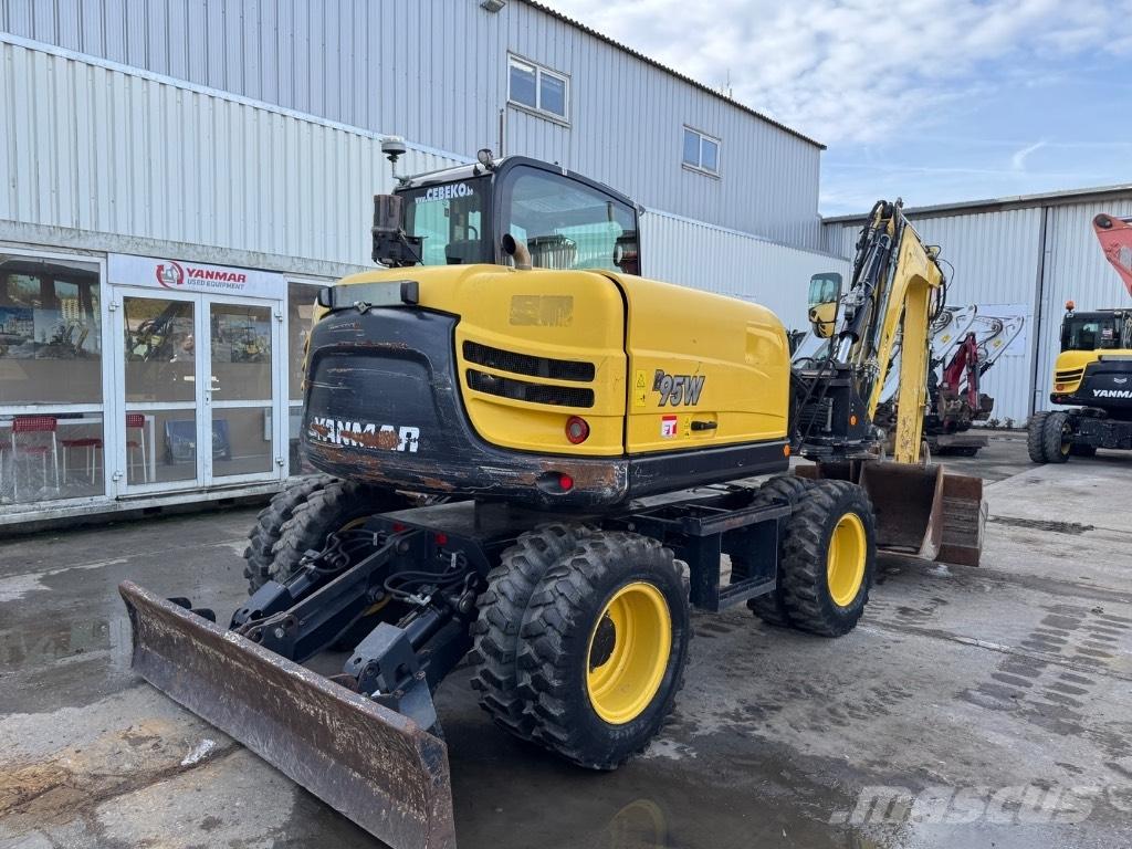 Yanmar B95W (40810) Hjulgravere