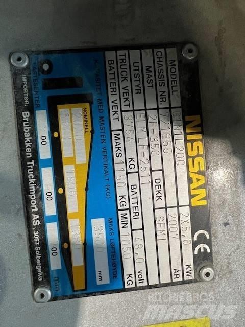 Nissan G1N1L20Q Elektriske trucker
