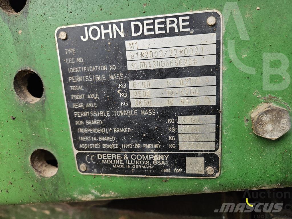 John Deere 6430 Traktorer
