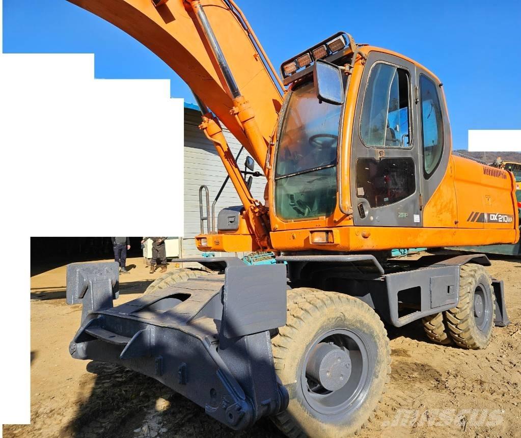 Doosan DX 210 W Hjulgravere