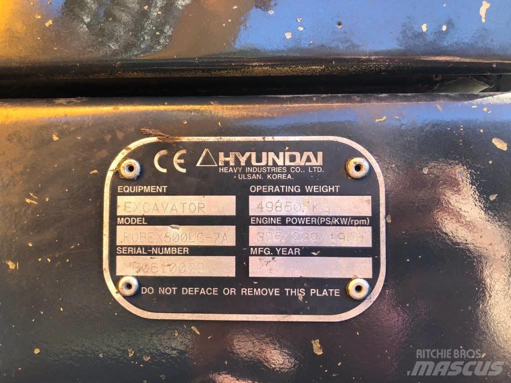 Hyundai R500LC-7A Beltegraver