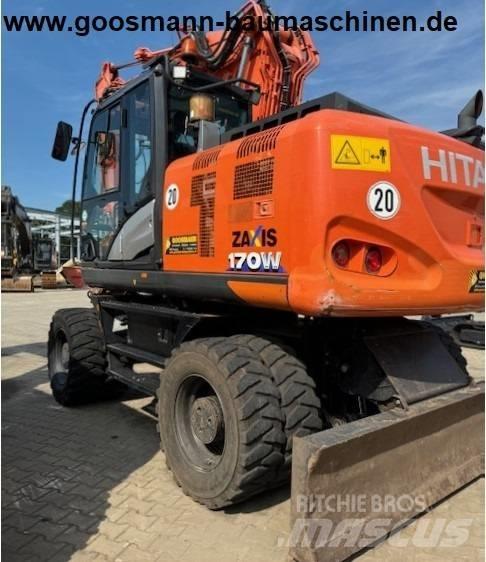 Hitachi ZX 170 W-6 Hjulgravere