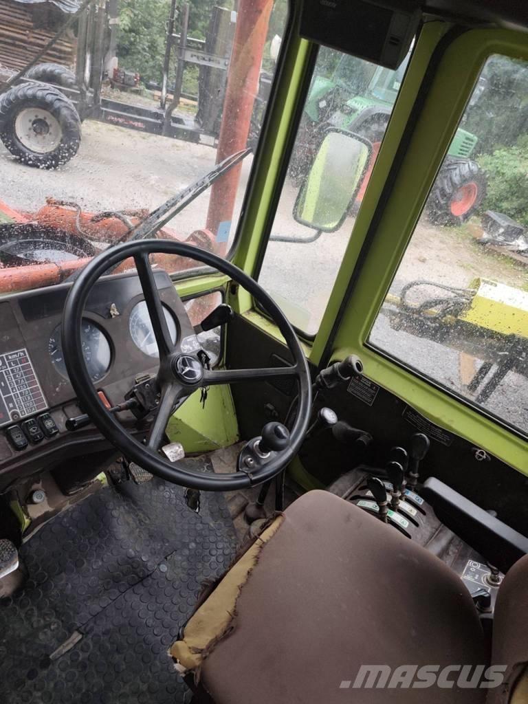 MB Trac 900 Traktor med skogsutstyr