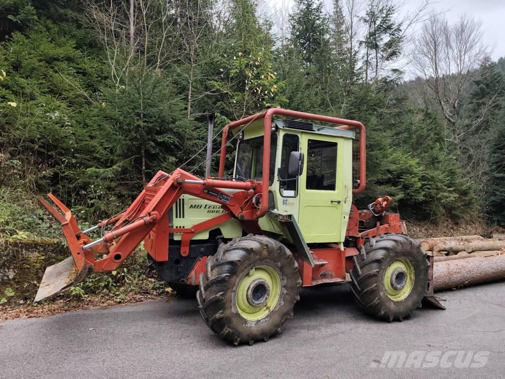 MB Trac 900 Traktor med skogsutstyr
