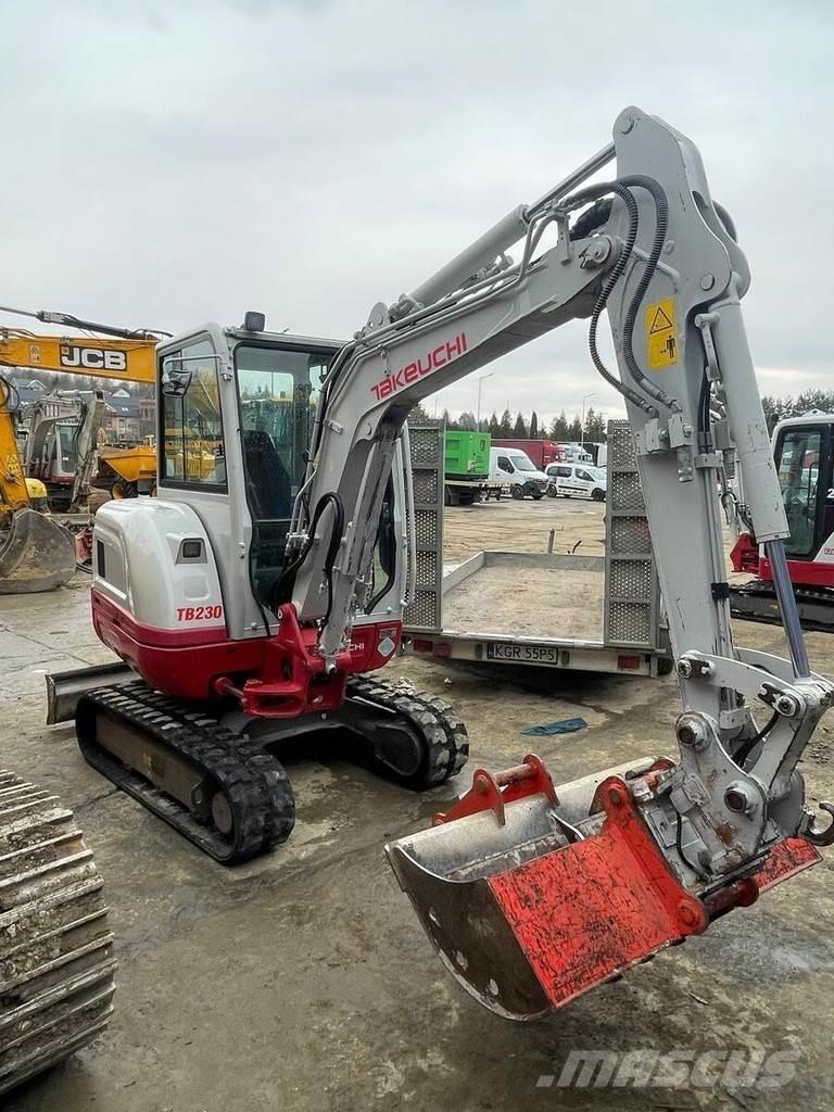 Takeuchi TB230 V3 Minigravere <7t