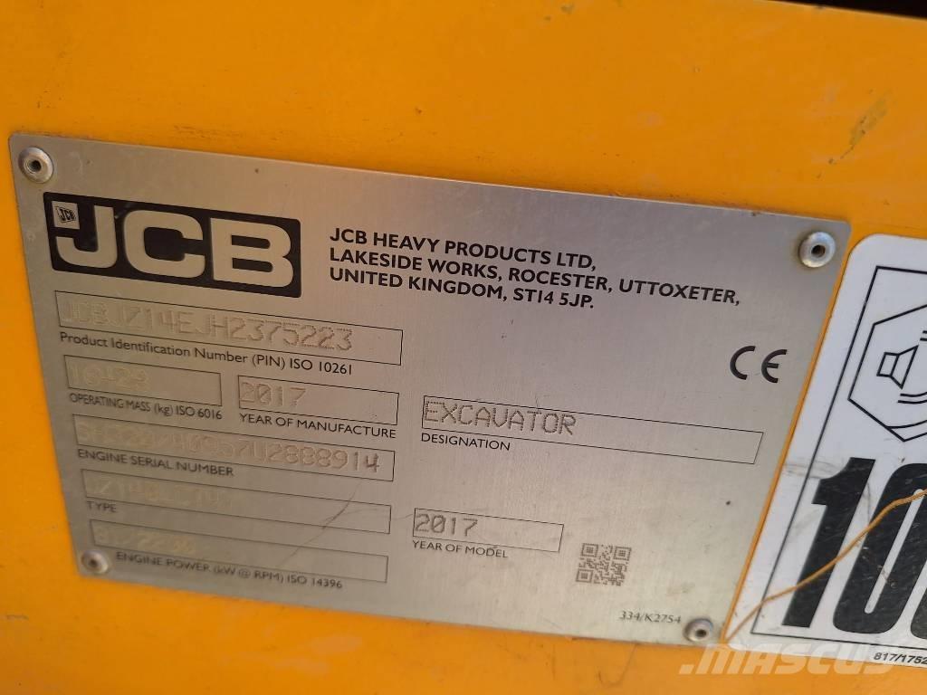 JCB JZ 140 LC Beltegraver