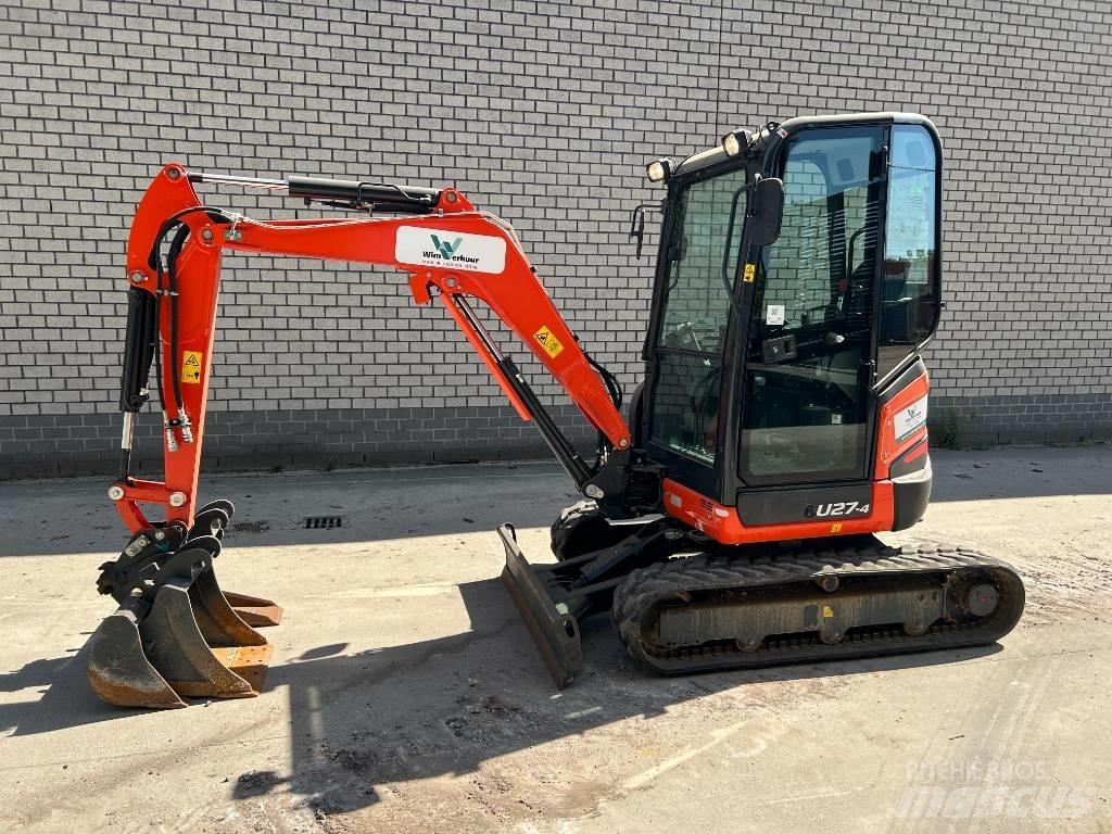 Kubota U 27-4 Minigravere <7t