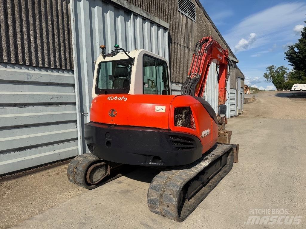 Kubota KX 080 Midigravere 7 - 12t