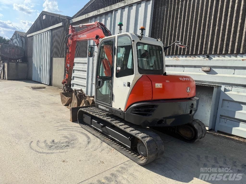 Kubota KX 080 Midigravere 7 - 12t