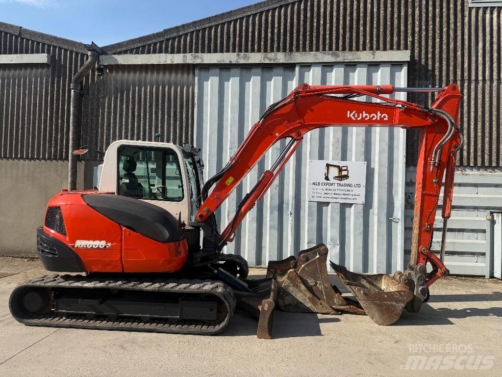 Kubota KX 080 Midigravere 7 - 12t