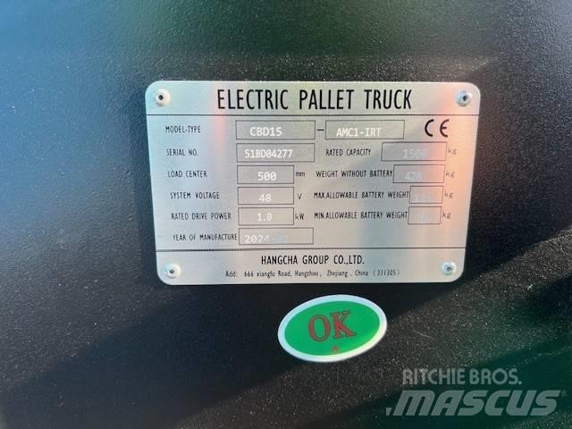 Hangcha CBD 15 AMC1 Lavtløftende truck