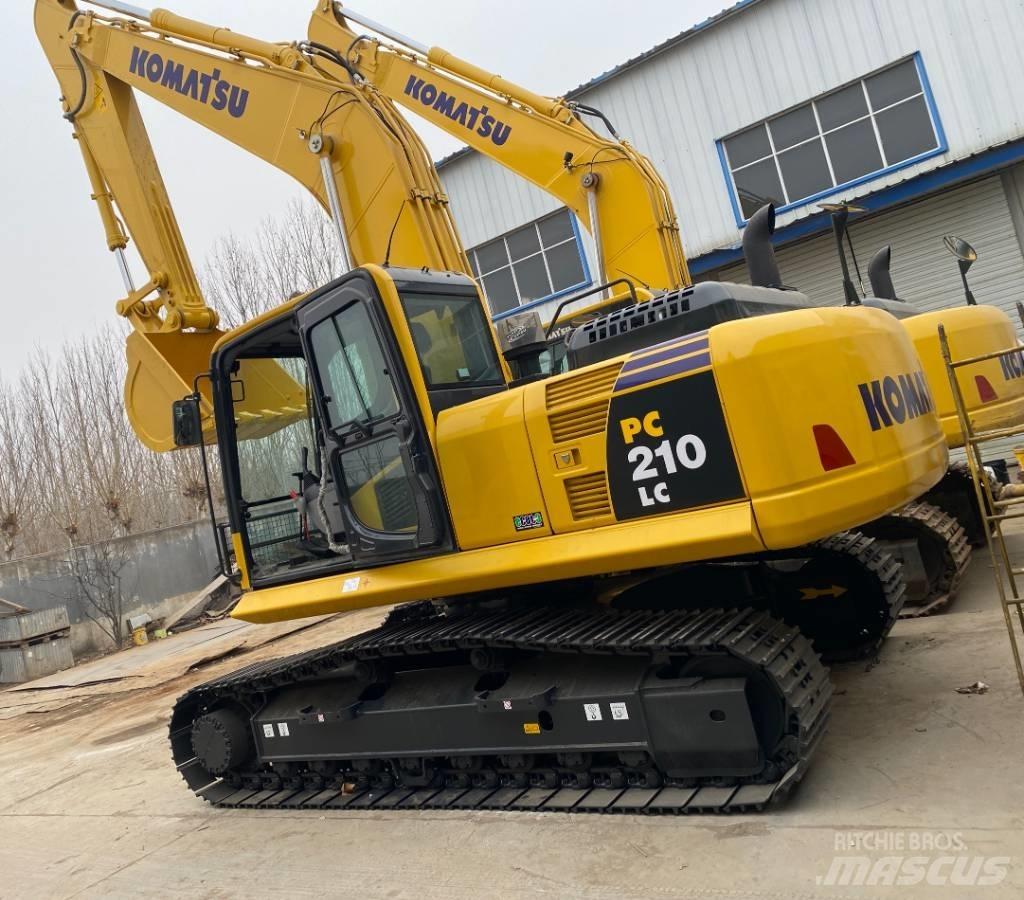 Komatsu PC 210 LC-8K Beltegraver