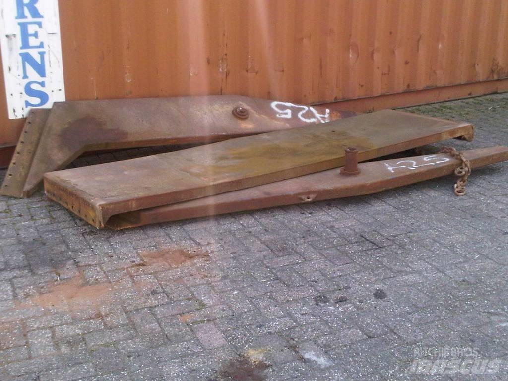 Volvo A25 tailgates Chassis og understell