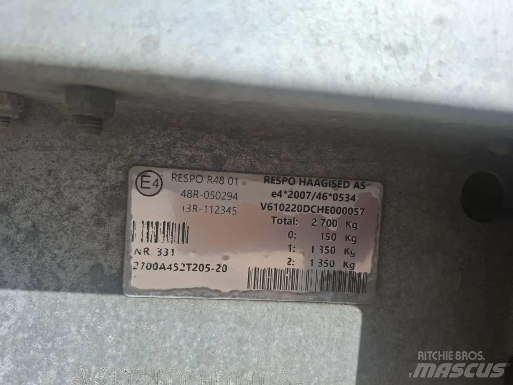 Respo 2700A452T205 Andre hengere