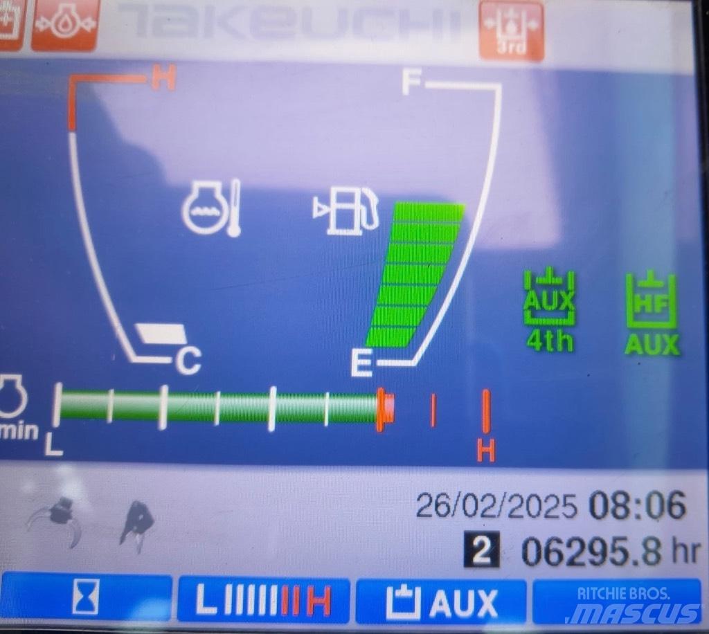 Takeuchi TB 260 Minigravere <7t