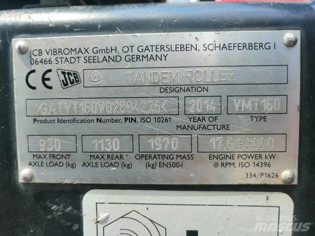 JCB Vibromax vmt 160 Tandem Valser