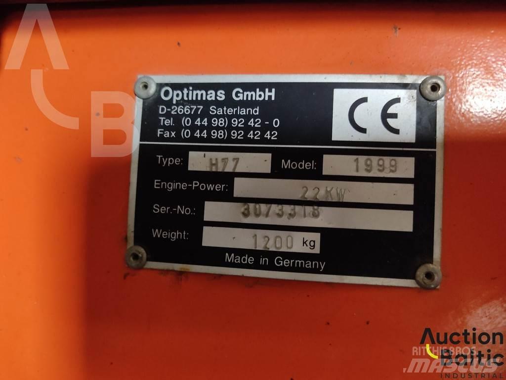 Optimas H77 Utstyr til håndtering og rigging