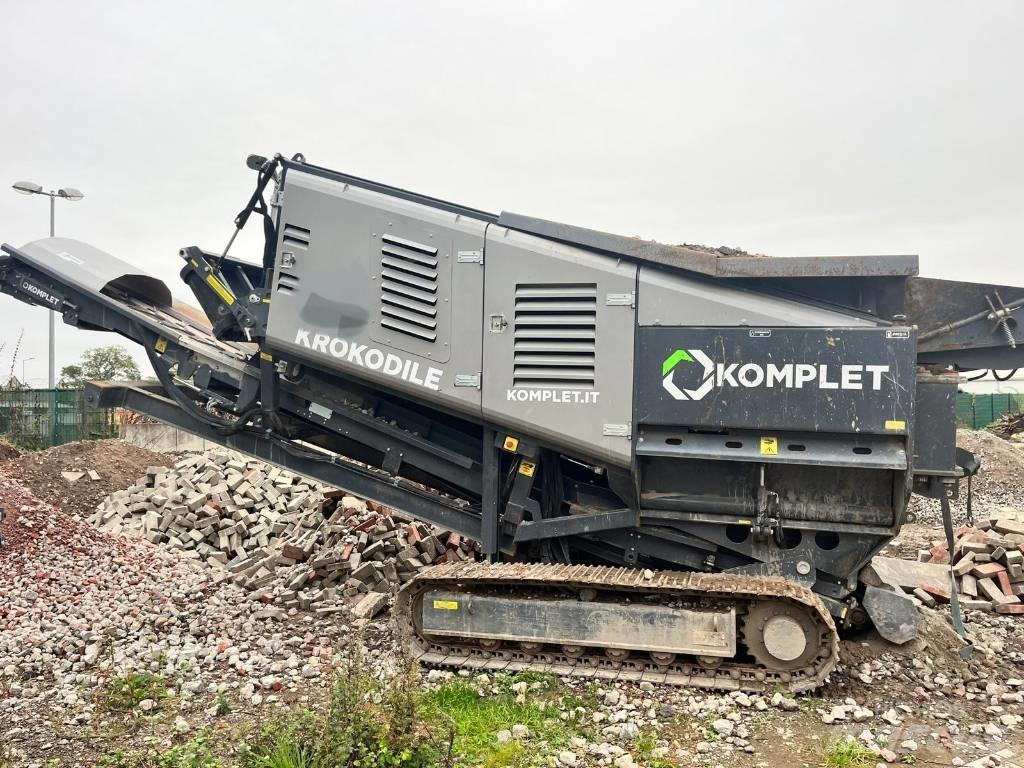 Komplet Krokodile Avfallsknusere