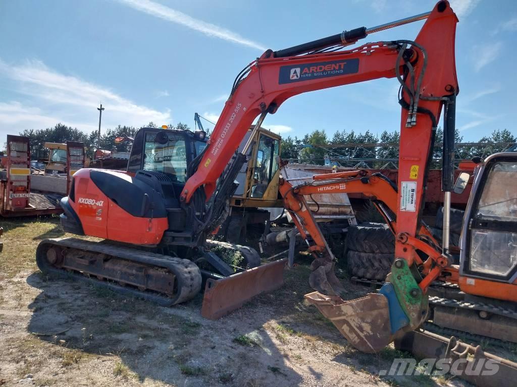 Kubota KX 080-4 Midigravere 7 - 12t