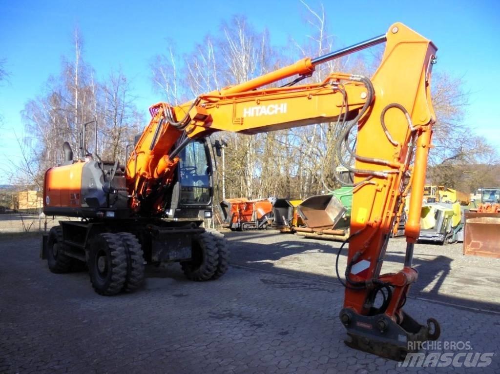 Hitachi ZX 170 W-5 B Hjulgravere